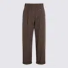 Brunello Cucinelli Brown Cotton Pants