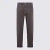Brunello Cucinelli Relaxed Fit Trousers With Rolled Cuffs