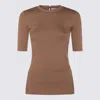 Brunello Cucinelli Brown Cotton T-shirt