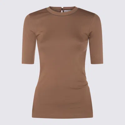 Brunello Cucinelli Brown Cotton T-shirt