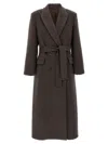 Brunello Cucinelli Brown Double Coat