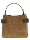 Brunello Cucinelli Essence Small Handbag In Brown