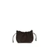 Brunello Cucinelli Women Mellow Mini Ponyhair Shoulder Bag With Precious Chai