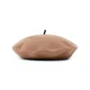 Brunello Cucinelli Wool Beret In Neutral