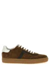 Brunello Cucinelli Lace-up Low-cut Casual Shoes In Brown