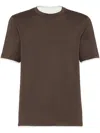 Brunello Cucinelli Men's Knitted T-shirt