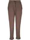 Brunello Cucinelli Brown Leggings In Brown