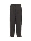 Brunello Cucinelli Linen Trousers With Relaxed Fit In White