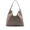 BRUNELLO CUCINELLI BROWN SHOULDER BAGS