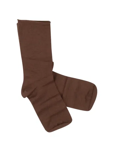Brunello Cucinelli Brown Socks