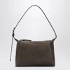 Brunello Cucinelli Bc Duo Suede Shoulder Bag In Brown