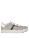 Brunello Cucinelli Brown Suede Sneakers In Brown