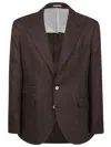 Brunello Cucinelli Suit-type Jacket In Brown