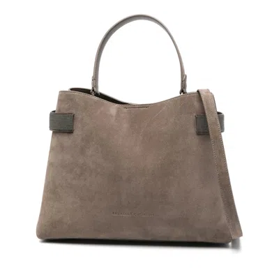Brunello Cucinelli Brown Tote Bags Women
