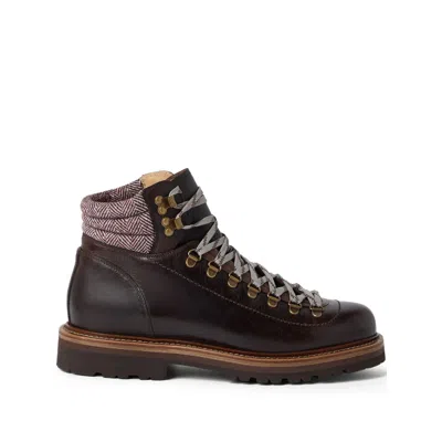 Brunello Cucinelli Brown Trainers Men