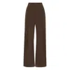 Brunello Cucinelli Cotton Moleskin Barrel Trousers In Brown