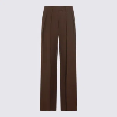 Brunello Cucinelli Brown Viscose Pant