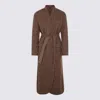 Brunello Cucinelli Brown Wool Coat