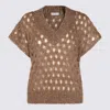Brunello Cucinelli Brown Wool Knitwear