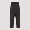 Brunello Cucinelli Belted Cropped Pants In Black