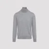 Brunello Cucinelli Turtle-neck Sweater In Brown