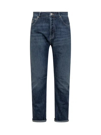 Brunello Cucinelli Jeans In Blue
