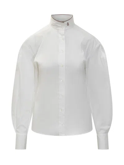 BRUNELLO CUCINELLI BRUNELLO CUCINELLI BRUNELLO CUCINELLI KOREAN COLLAR SHIRT