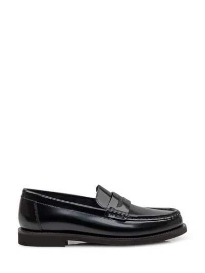 Brunello Cucinelli Moccasin In Black