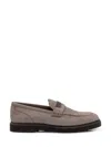 Brunello Cucinelli Moccasin In Gray