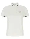 Brunello Cucinelli Polo Shirt With Contrasting Details In White