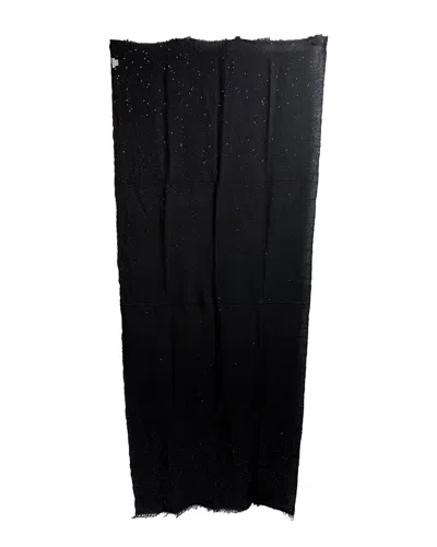 Pre-owned Brunello Cucinelli Sequined Cashmere Scarf (authentic Pre-loved)