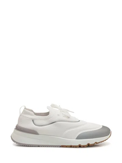 Brunello Cucinelli Sneakers In White