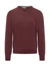 Brunello Cucinelli Sweater In Brown
