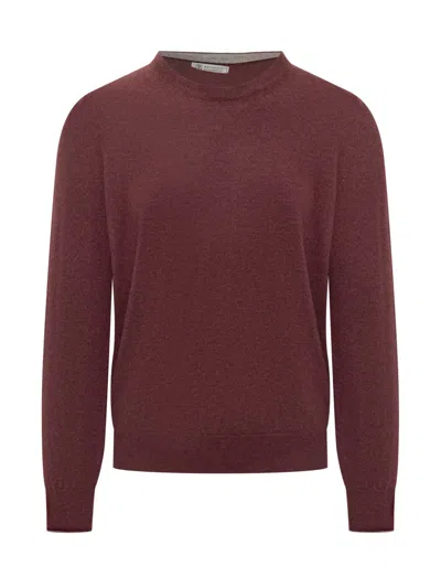 Brunello Cucinelli Sweater In Brown