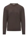 Brunello Cucinelli Sweater In Brown