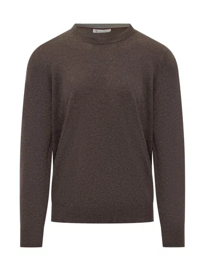 Brunello Cucinelli Sweater In Brown
