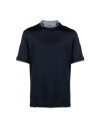 Brunello Cucinelli Crew-neck T-shirt In Blue