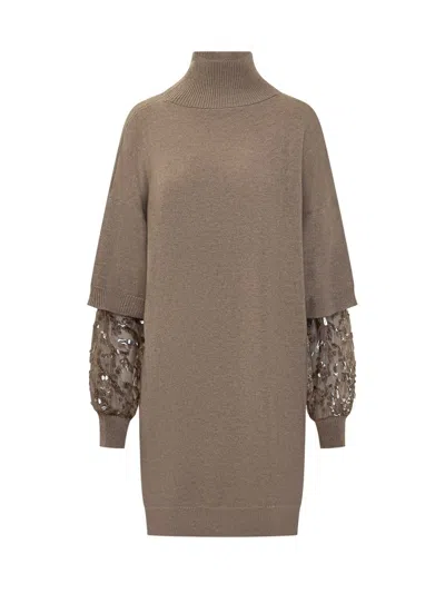 Brunello Cucinelli Wool Sweater In Multi