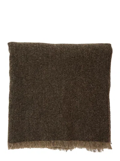 Brunello Cucinelli Brunello-style Soft Wrap Scarf In Green