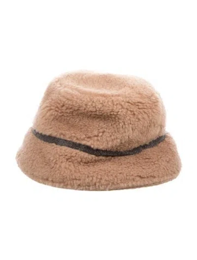 Pre-owned Brunello Cucinelli Bucket Hat In Brown