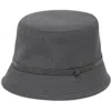 Brunello Cucinelli Monili Chain Detail Bucket Hat In Lignite Grey