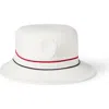 Brunello Cucinelli Bucket Hat With Logo In Pattern