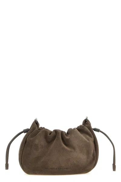 Brunello Cucinelli 'bucket Mellow' Mini Crossbody Bag
