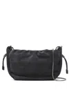 Brunello Cucinelli Bucket Mellow Mini Crossbody Bag In Black