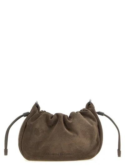 BRUNELLO CUCINELLI BRUNELLO CUCINELLI 'BUCKET MELLOW' MINI CROSSBODY BAG