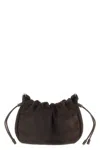 Brunello Cucinelli Women Mellow Mini Ponyhair Shoulder Bag With Precious Chai In Brown