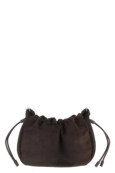 BRUNELLO CUCINELLI 'BUCKET MELLOW' MINI CROSSBODY BAG