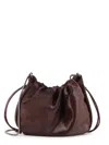 Brunello Cucinelli Bucket Mellow Mini Pony Skin Shoulder Bag