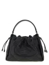 Brunello Cucinelli Bucket Mellow Small Handbag In Black