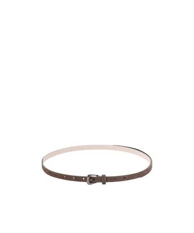 Brunello Cucinelli Buckle Belt In Multi